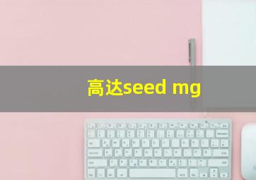 高达seed mg